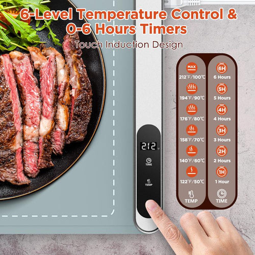 🔥 WarmNest Silicone Pad – Keep Every Dish Toasty
