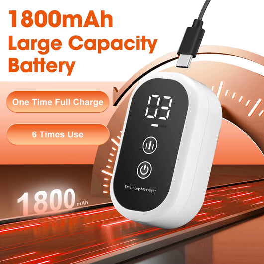 Eletric 360° Air Pressure Calf Massager Wireless Leg Massage 3 Mode Airbag Compresstion Relax Foot Calf Muscle Blood Circulation