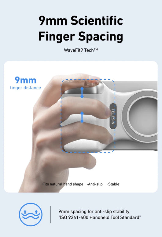 🎬 MagniFlex Phone Handle – Hands-Free Magnetic Phone Grip