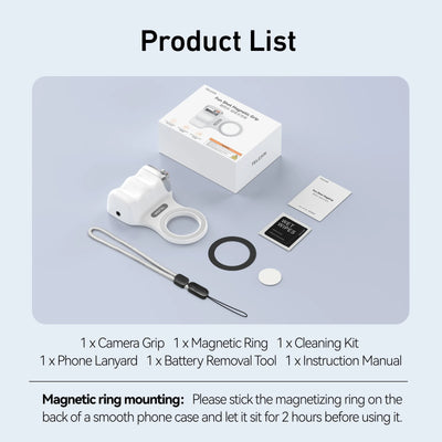 🎬 MagniFlex Phone Handle – Hands-Free Magnetic Phone Grip