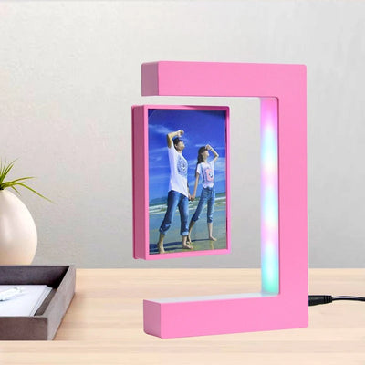 Levitating Rotating Photo Frame