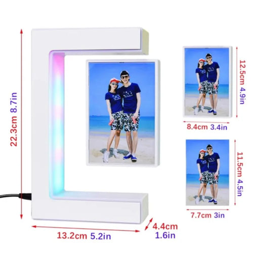 Levitating Rotating Photo Frame