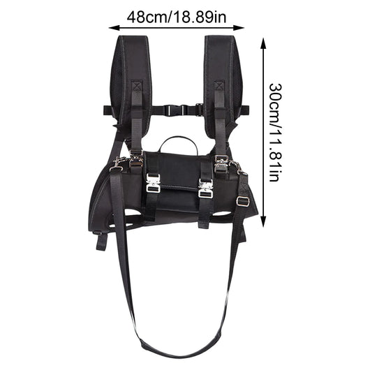 Dog Backpack Carrier - Spine-Friendly for Midium to Large Dogs,Horizontal Design Dog Carrier Adjustable Back Straps for Outdoor