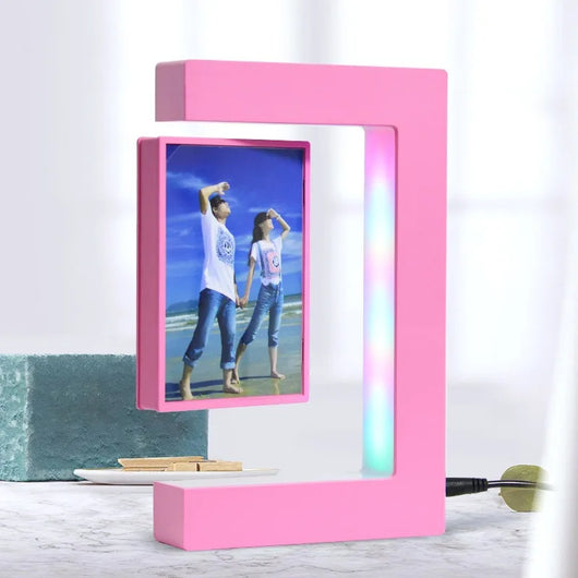 Levitating Rotating Photo Frame