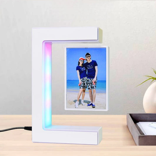 Levitating Rotating Photo Frame