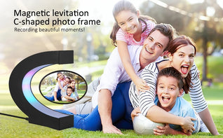 Levitating Rotating Photo Frame