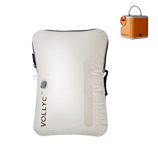 FLEXTAIL X VOLLYC EZYPACK - 25L Vacuum Storage Bag, Reusable Clothing Storage Bag, Travel Backpack Luggage Bag, 85% Compression